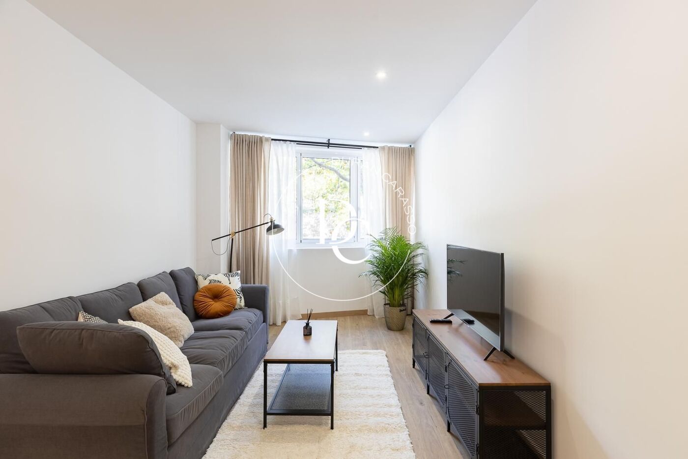 Vista exterior de Pis en venda en  Barcelona Capital amb Aire condicionat i Calefacció