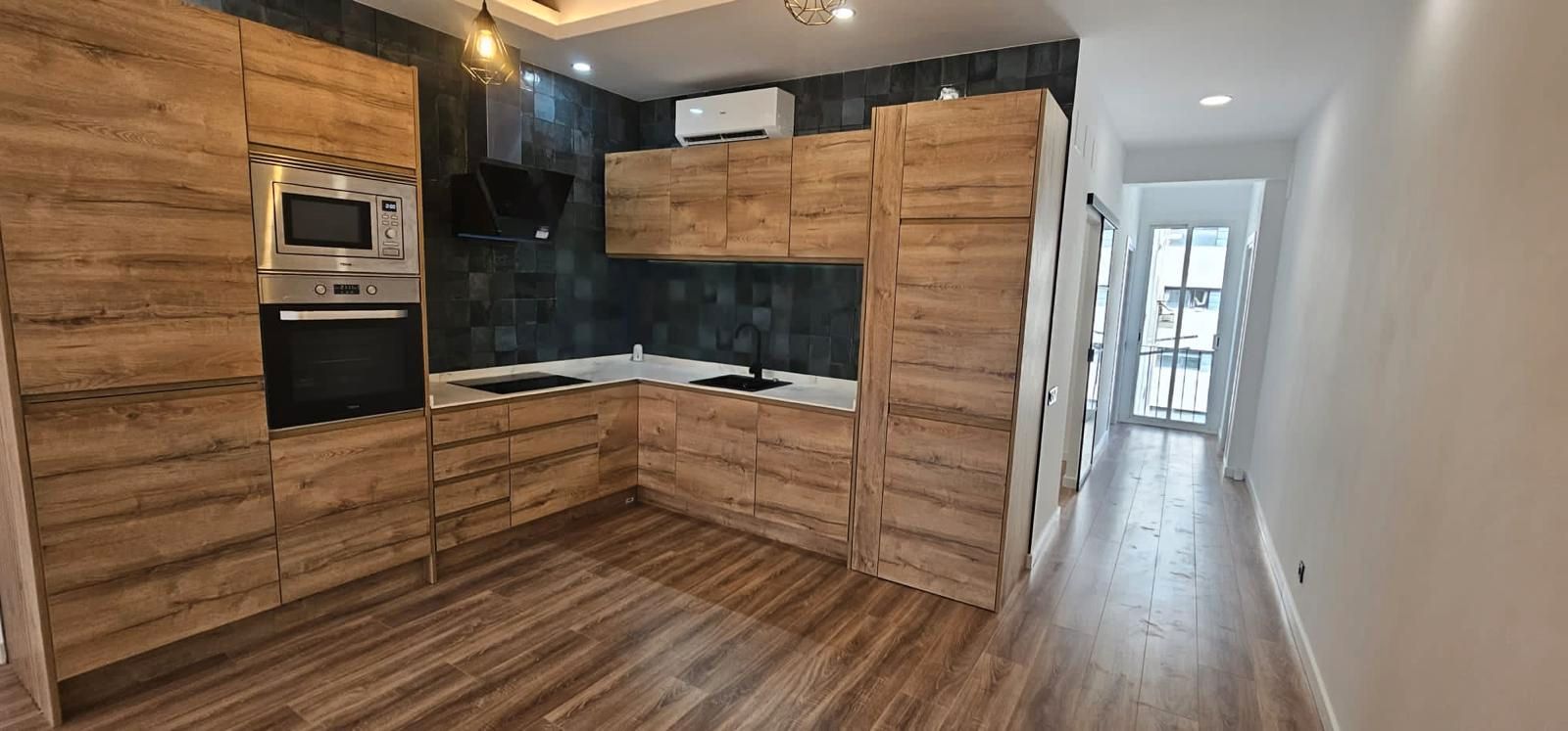 Kitchen of Attic for sale in  Barcelona Capital  with Air Conditioner, Heating and Parquet flooring