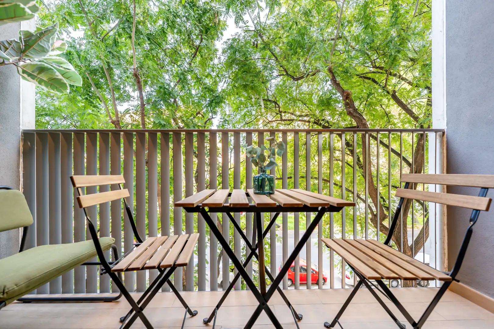 Balcony of Flat for sale in Sevilla  with Air Conditioner, Heating and Storage room