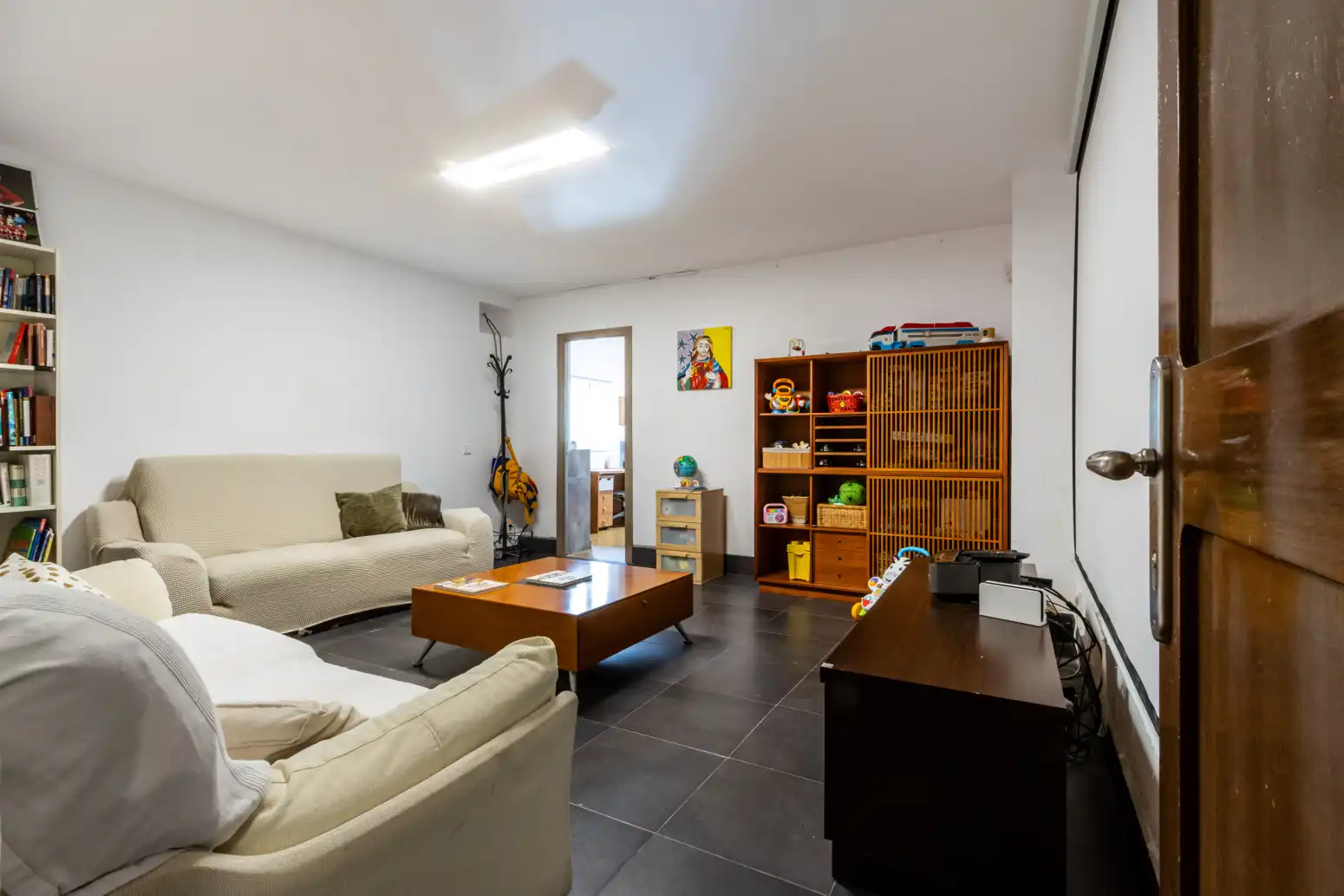 Sala d'estar de Casa o xalet en venda en Matadepera amb Calefacció, Parquet i Terrassa