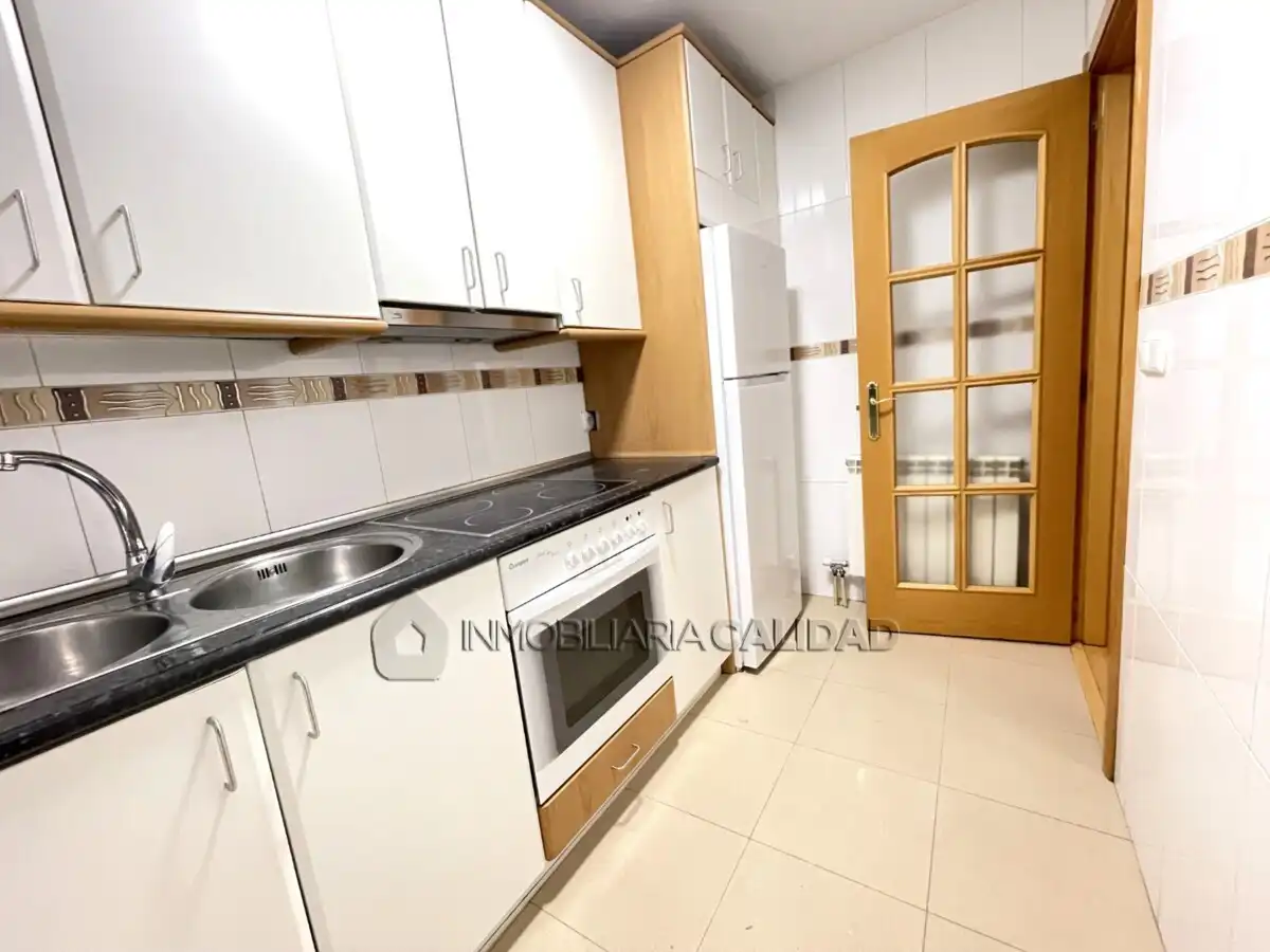 Kitchen of Flat for rent in Burgos  with Heating, Terrace and Storage room