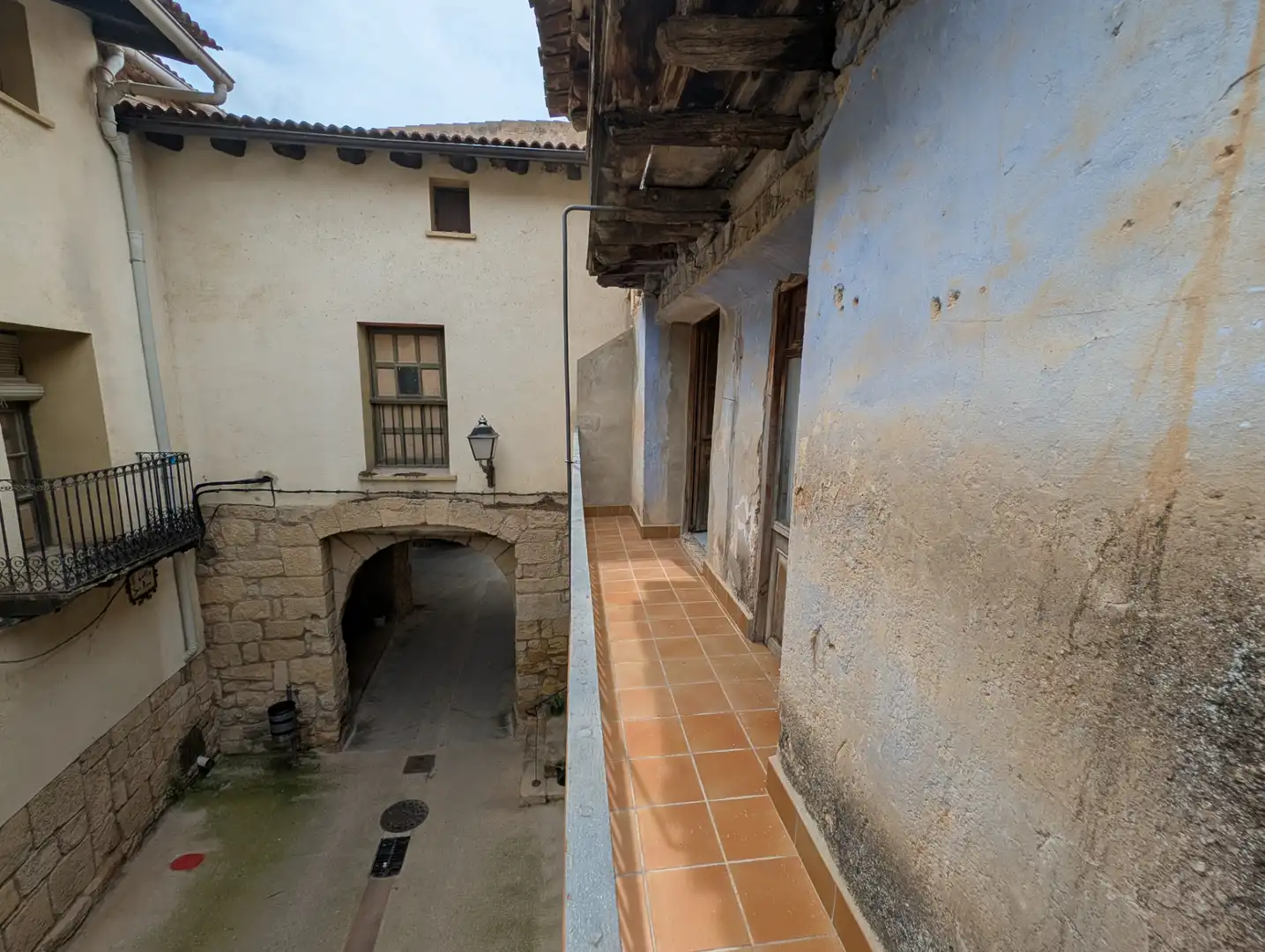 Vista exterior de Casa o chalet en venta en Ráfales con Terraza y Balcón
