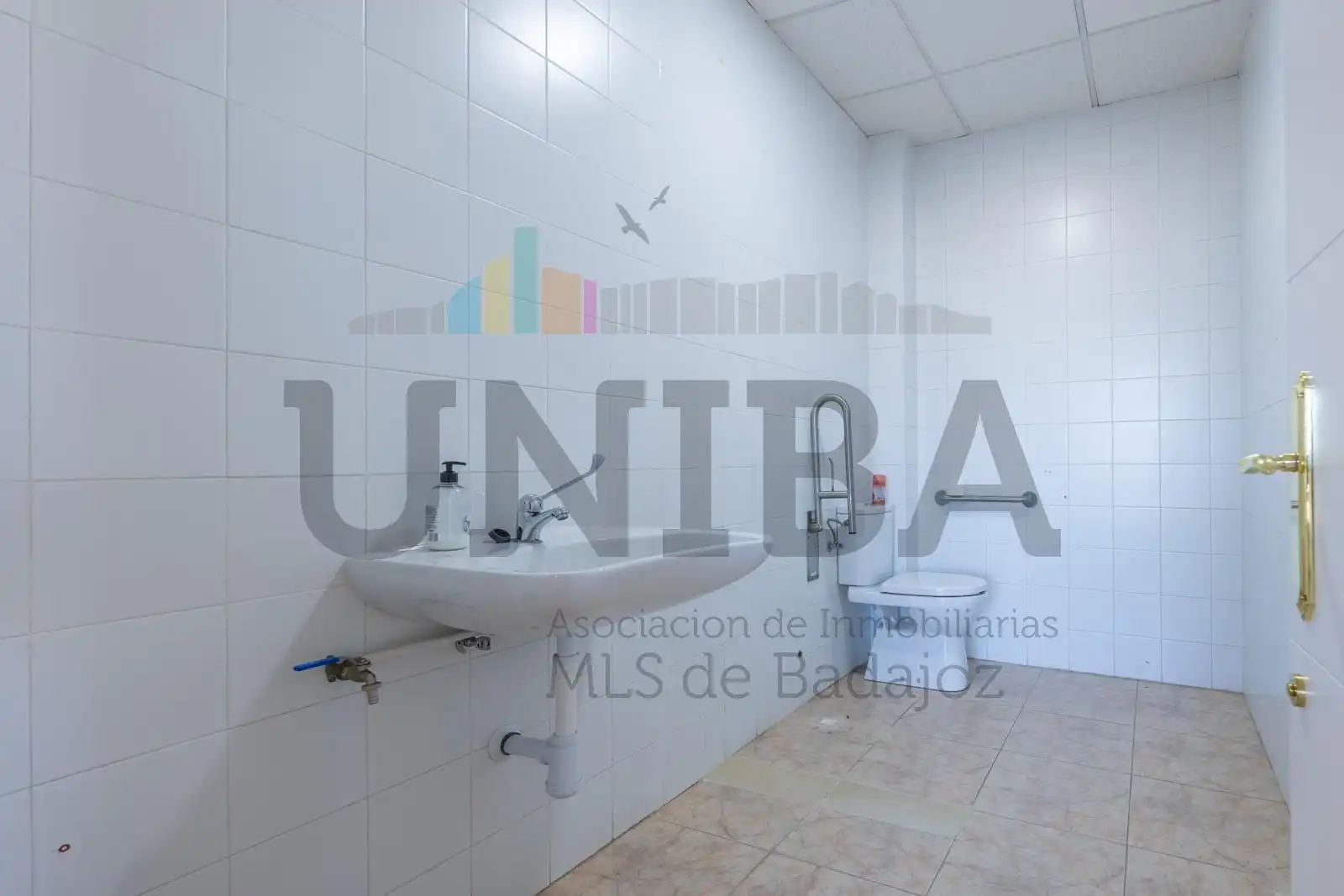 Badezimmer von Fabrikhallen zum Verkauf in La Garrovilla 