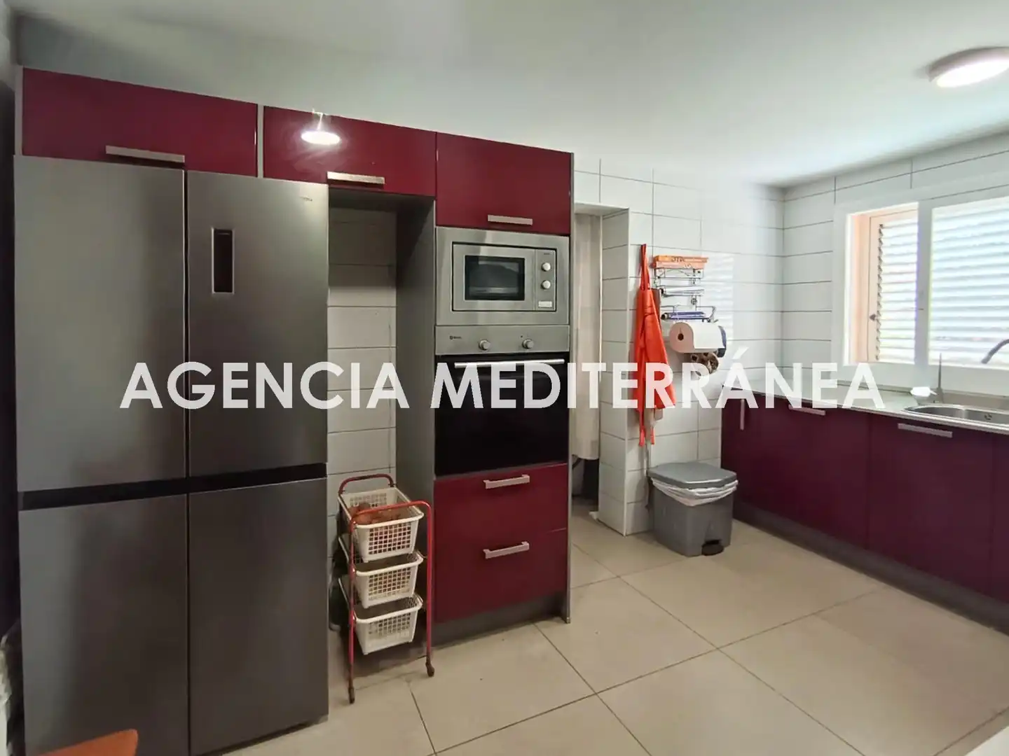 Cuina de Apartament en venda en Santa Eulària des Riu amb Aire condicionat, Calefacció i Jardí privat