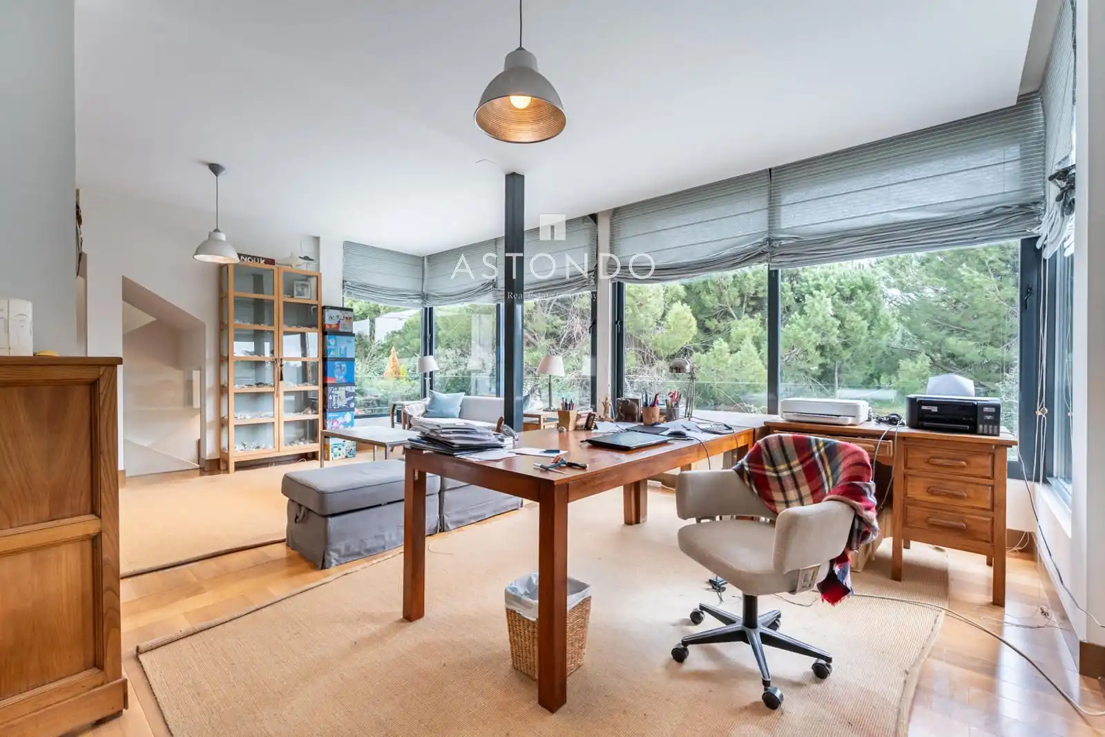 Sala d'estar de Casa o xalet en venda en Boadilla del Monte amb Aire condicionat, Calefacció i Terrassa