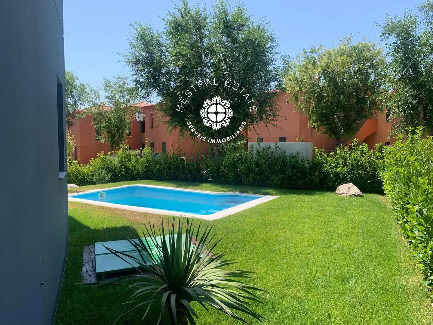 Jardín de Casa o chalet en venta en Mont-roig del Camp con Calefacción, Terraza y Piscina