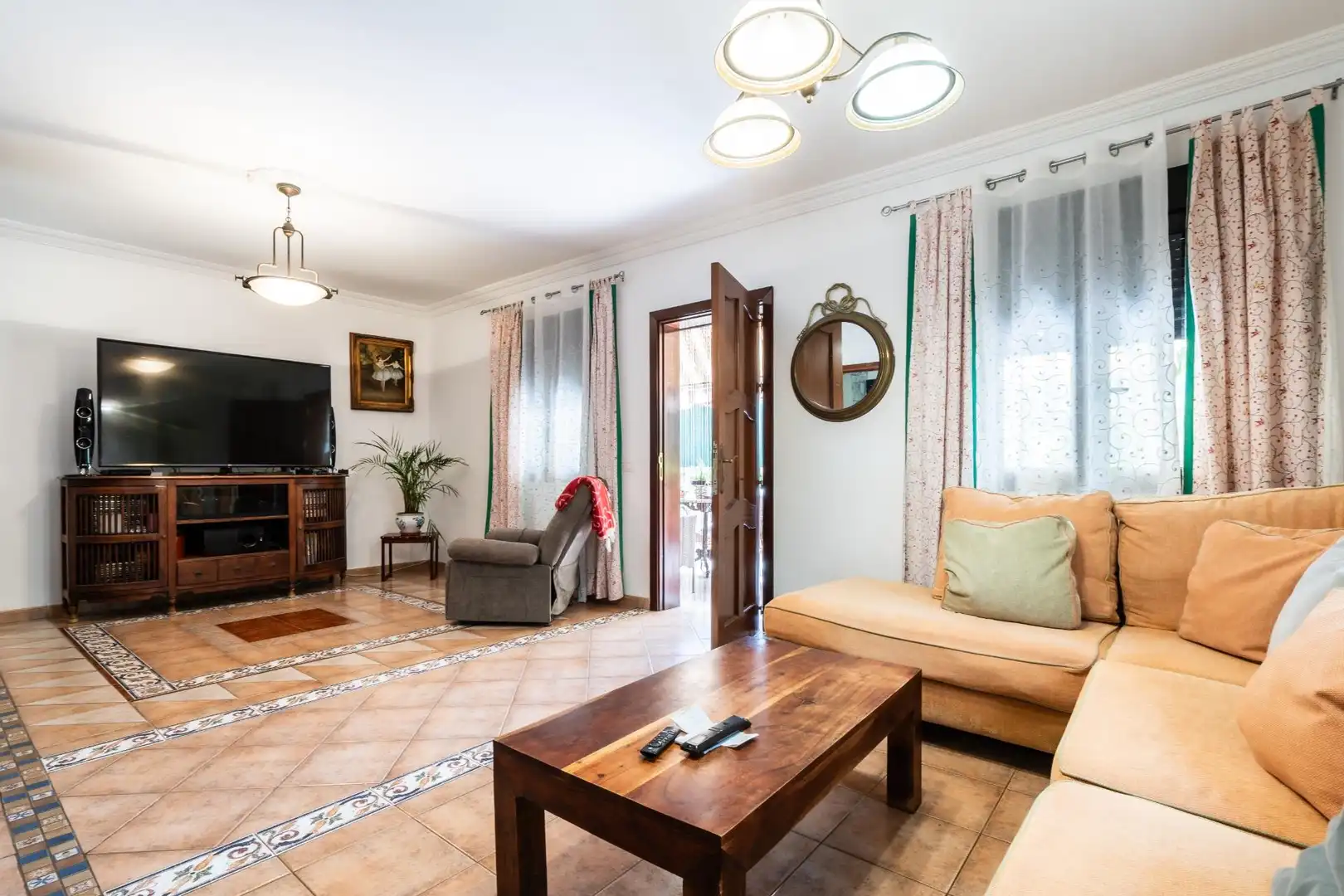 Living room of Flat for sale in Adeje  with Private garden, Terrace and Balcony