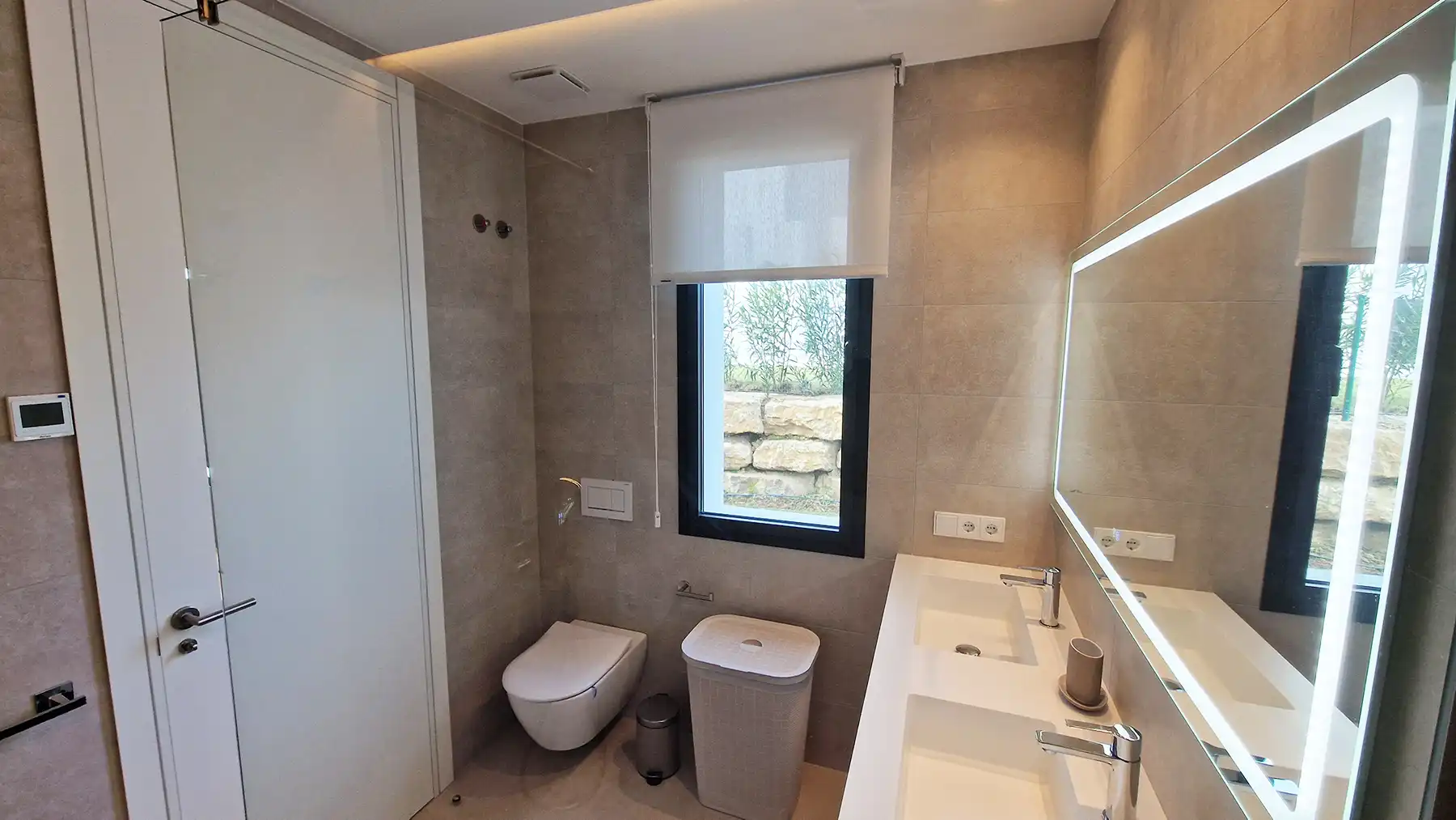 Baño de Casa o chalet en venta en Mijas con Aire acondicionado, Jardín privado y Terraza