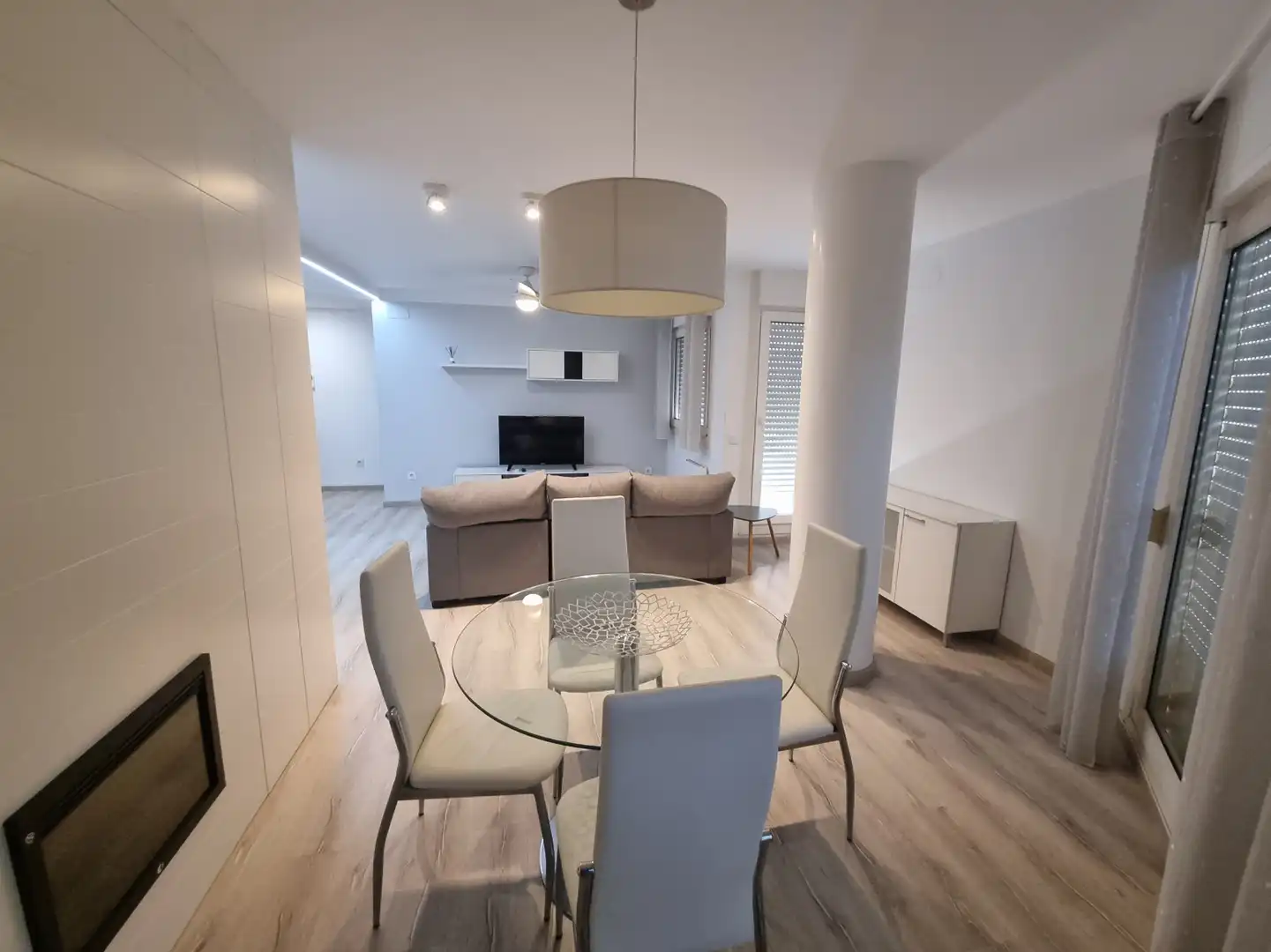 Living room of Flat for rent in Vila-real  with Furnished and Balcony