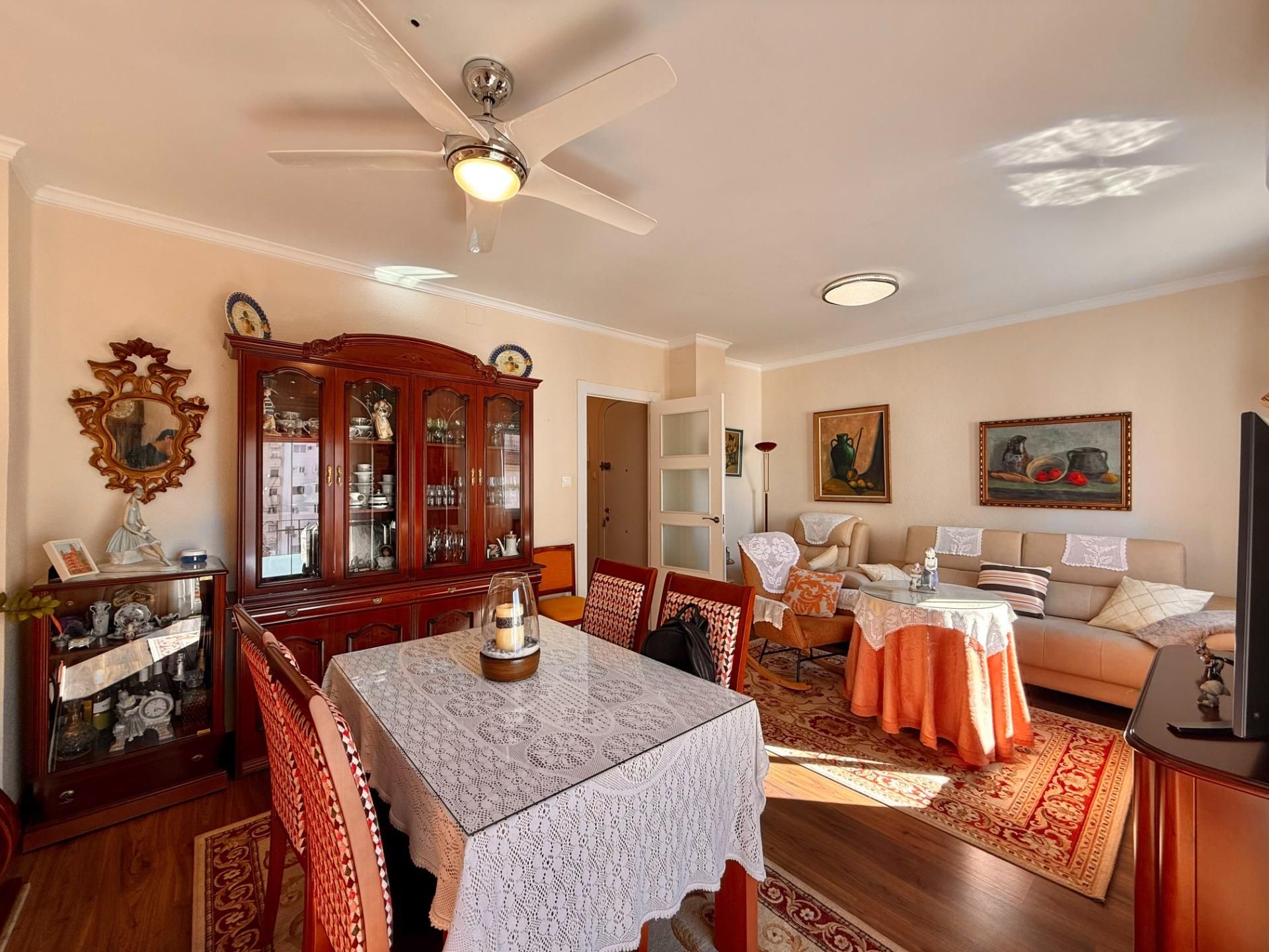 Dining room of Flat for sale in  Valencia Capital  with Air Conditioner and Balcony