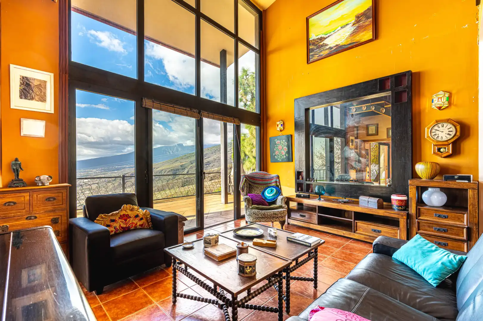Sala de estar de Casa o chalet en venta en Candelaria con Jardín privado, Terraza y Trastero