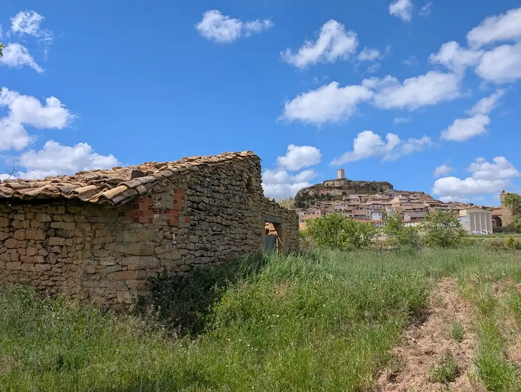 Vista exterior de Finca rústica en venta en Monroyo con Jardín privado