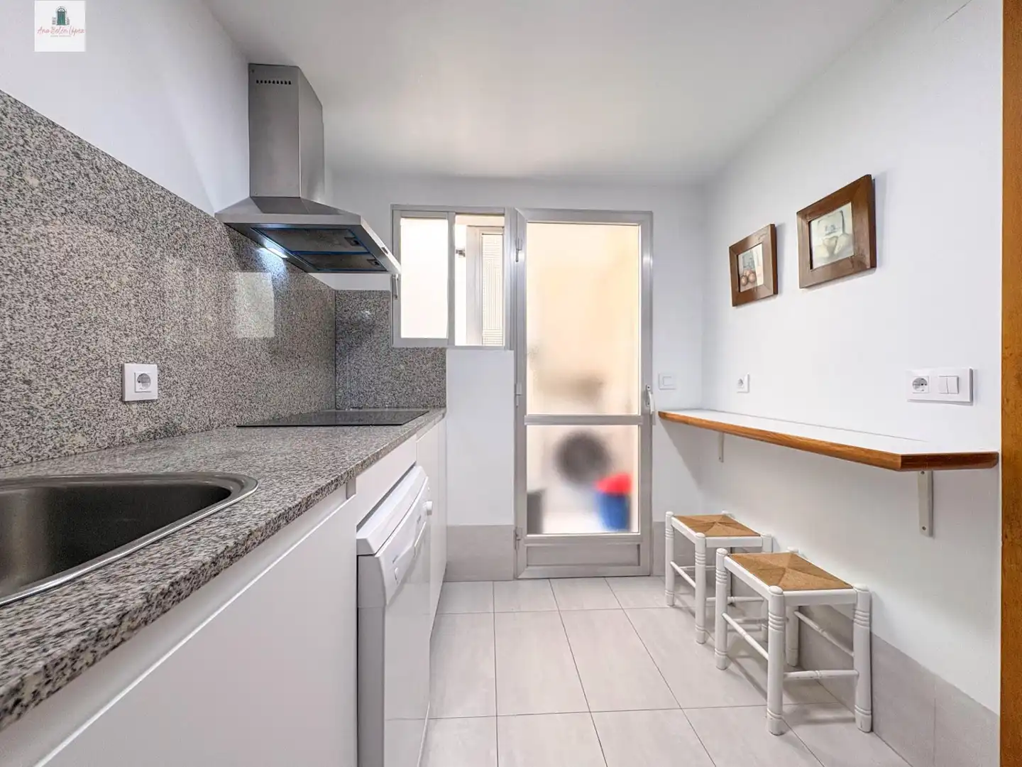 Kitchen of Flat for rent in Badajoz  with Air Conditioner, Heating and Furnished