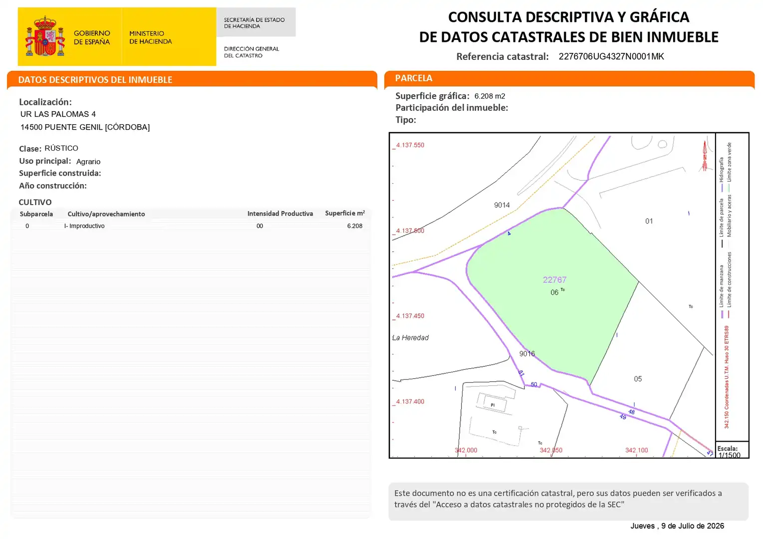 Terreny rústic en venda a A-379 5, imagen 6