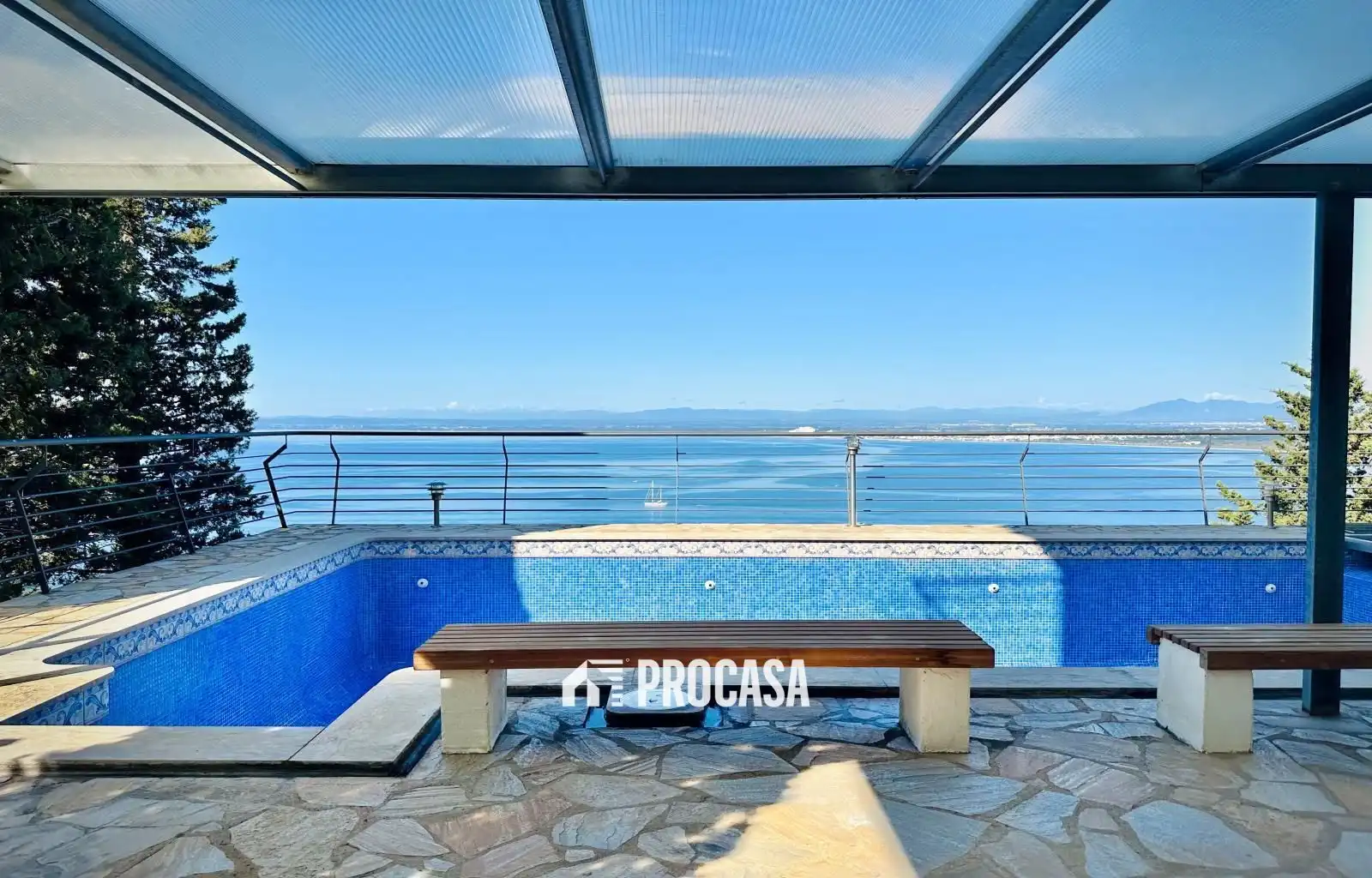 Piscina de Casa o xalet en venda en Roses amb Aire condicionat, Calefacció i Traster
