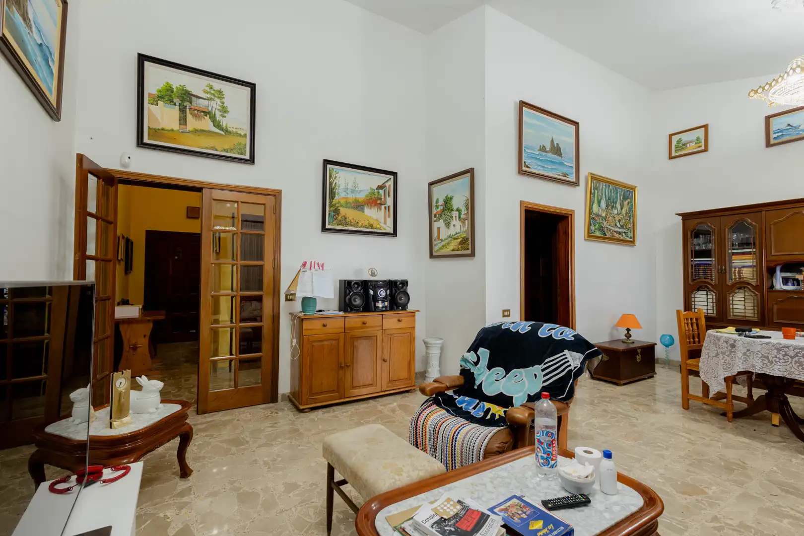 Sala de estar de Casa adosada en venta en Santa Cruz de Tenerife con Terraza, Trastero y Piscina