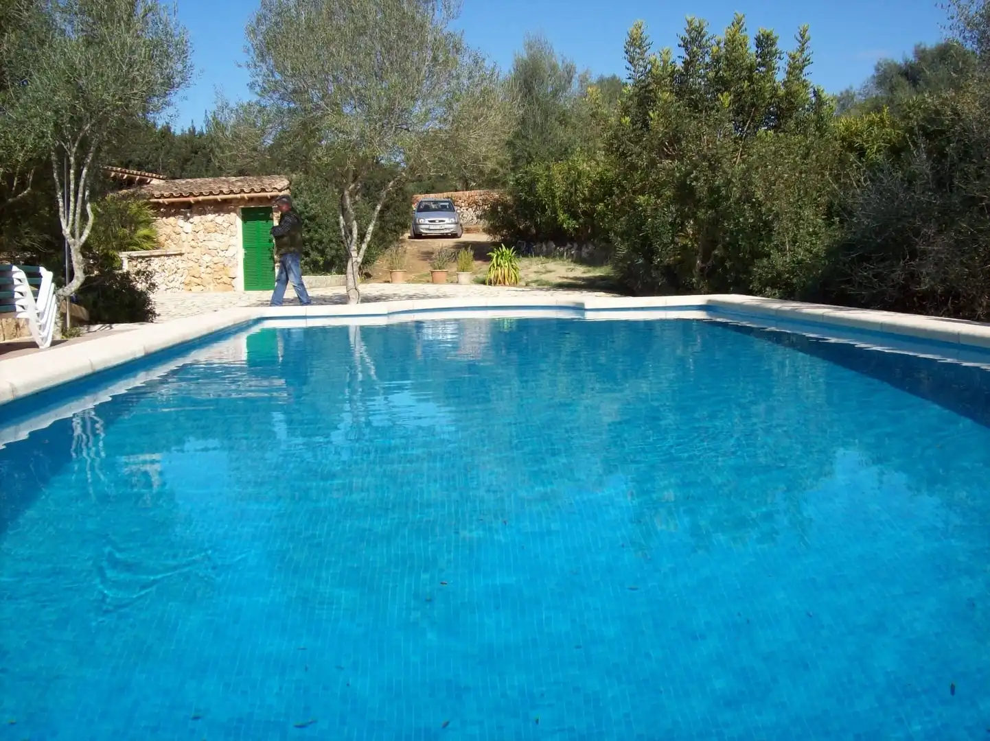 Piscina de Finca rústica en venta en Manacor con Aire acondicionado, Calefacción y Terraza
