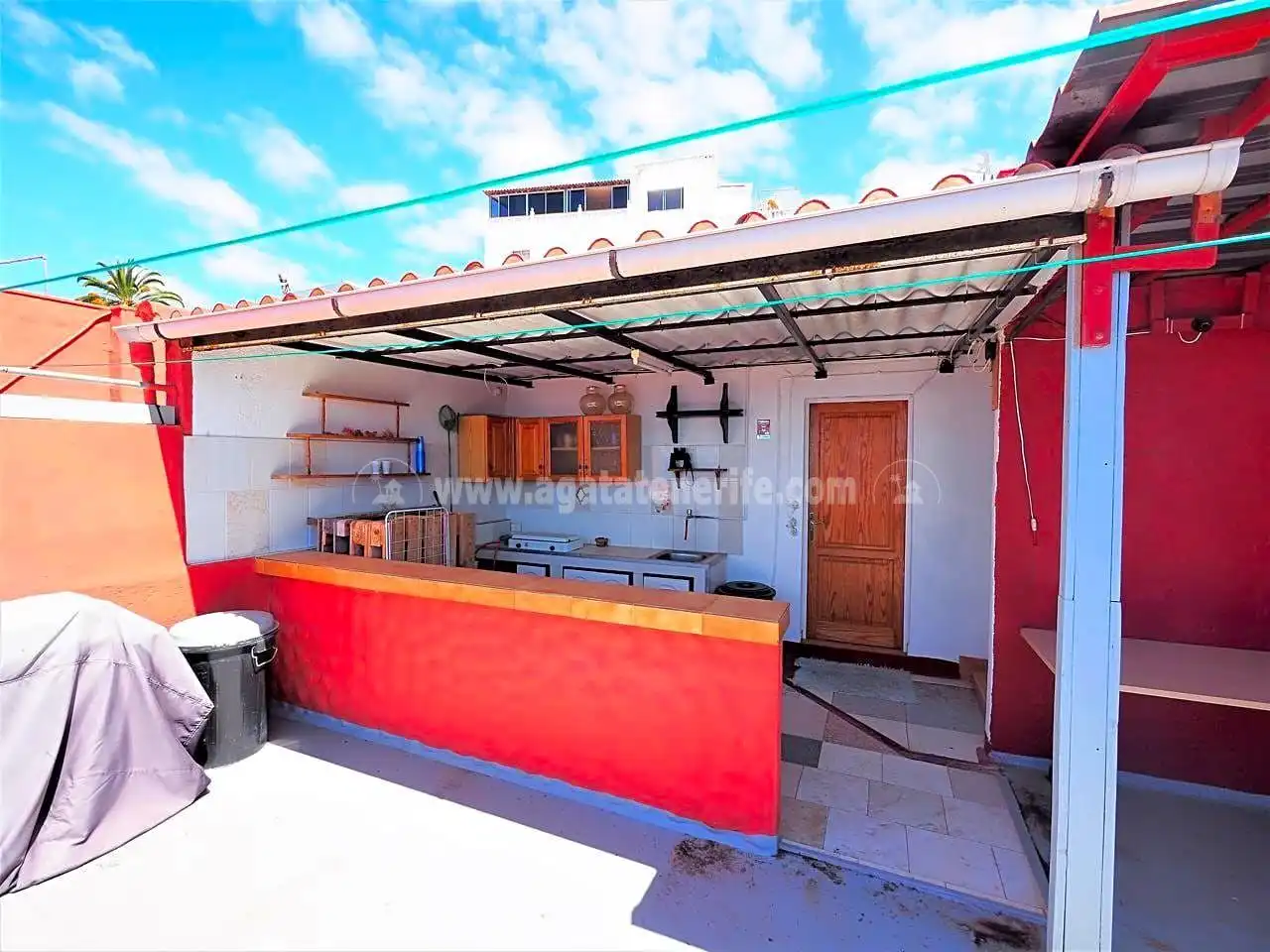 Cuina de Casa adosada en venda en Icod de los Vinos amb Terrassa