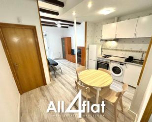 Exterior view of Flat to rent in  Barcelona Capital  with Heating, Parquet flooring and Furnished