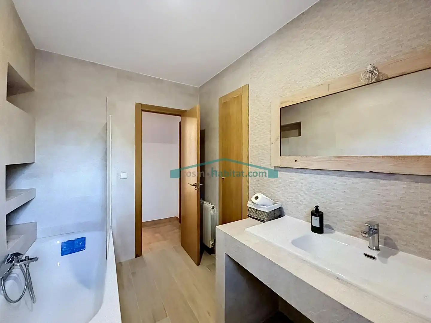 Badezimmer von Haus oder Chalet zur Miete in Paterna mit Heizung, Privatgarten und Terrasse