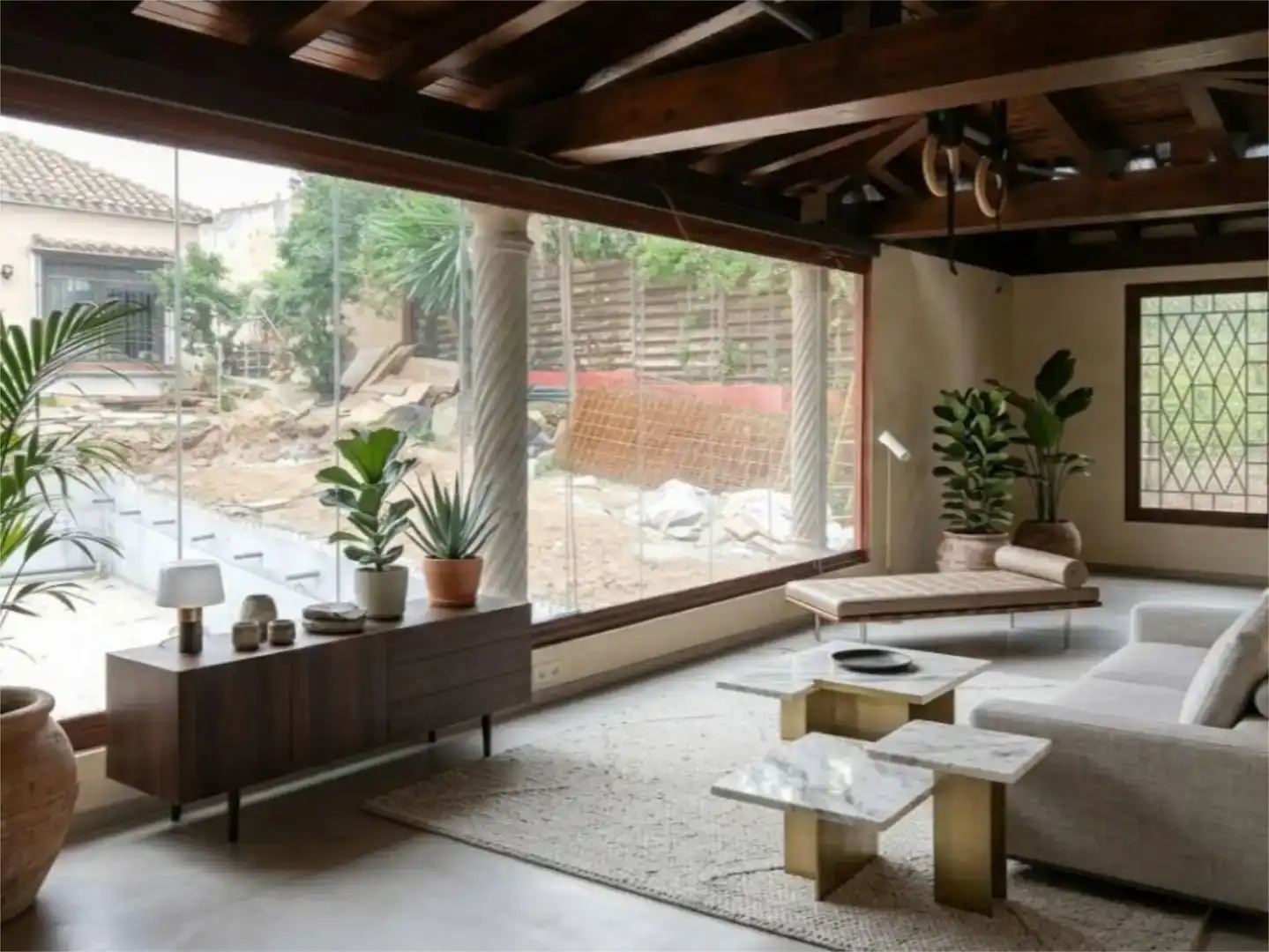 Sala d'estar de Casa o xalet en venda en Marbella amb Piscina