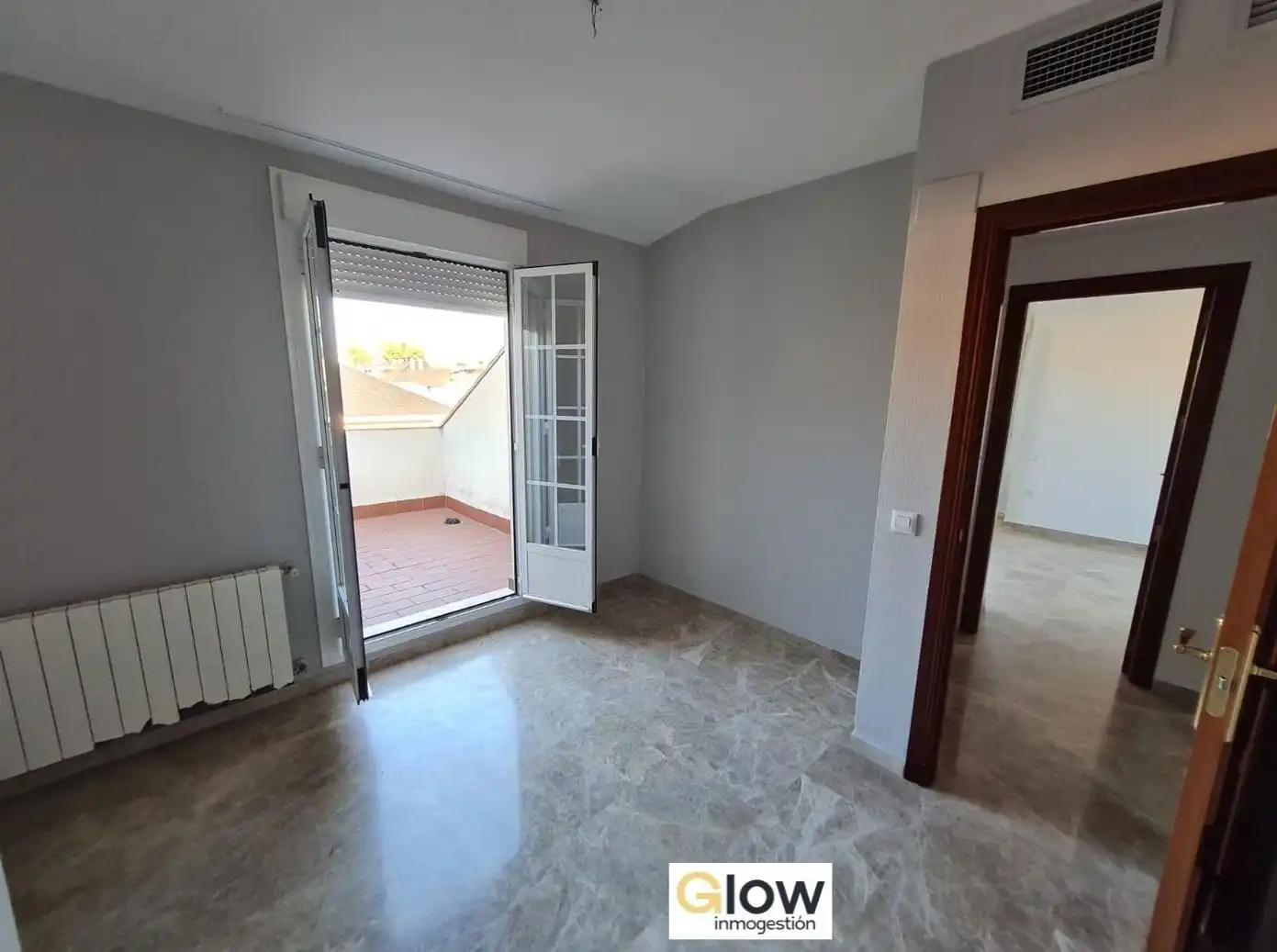 Terraza de Ático de alquiler en Badajoz con Aire acondicionado, Calefacción y Terraza