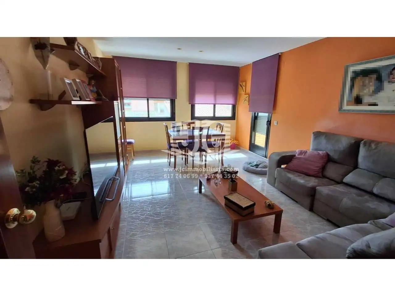 Wohnzimmer von Wohnung zum Verkauf in Tortosa mit Klimaanlage, Terrasse und Möbliert