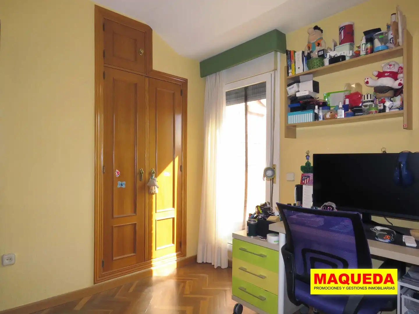 Schlafzimmer von Maisonette zum Verkauf in Alcorcón mit Klimaanlage, Heizung und Parkett