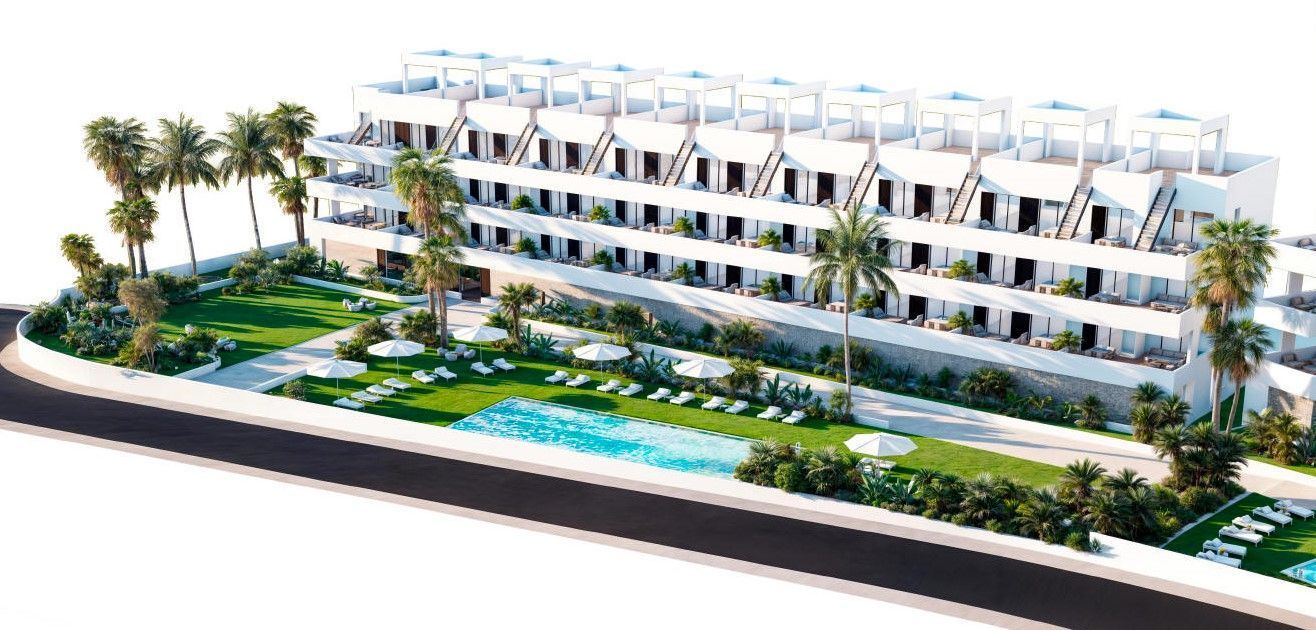 Exterior view of Duplex for sale in Finestrat  with Air Conditioner, Heating and Terrace