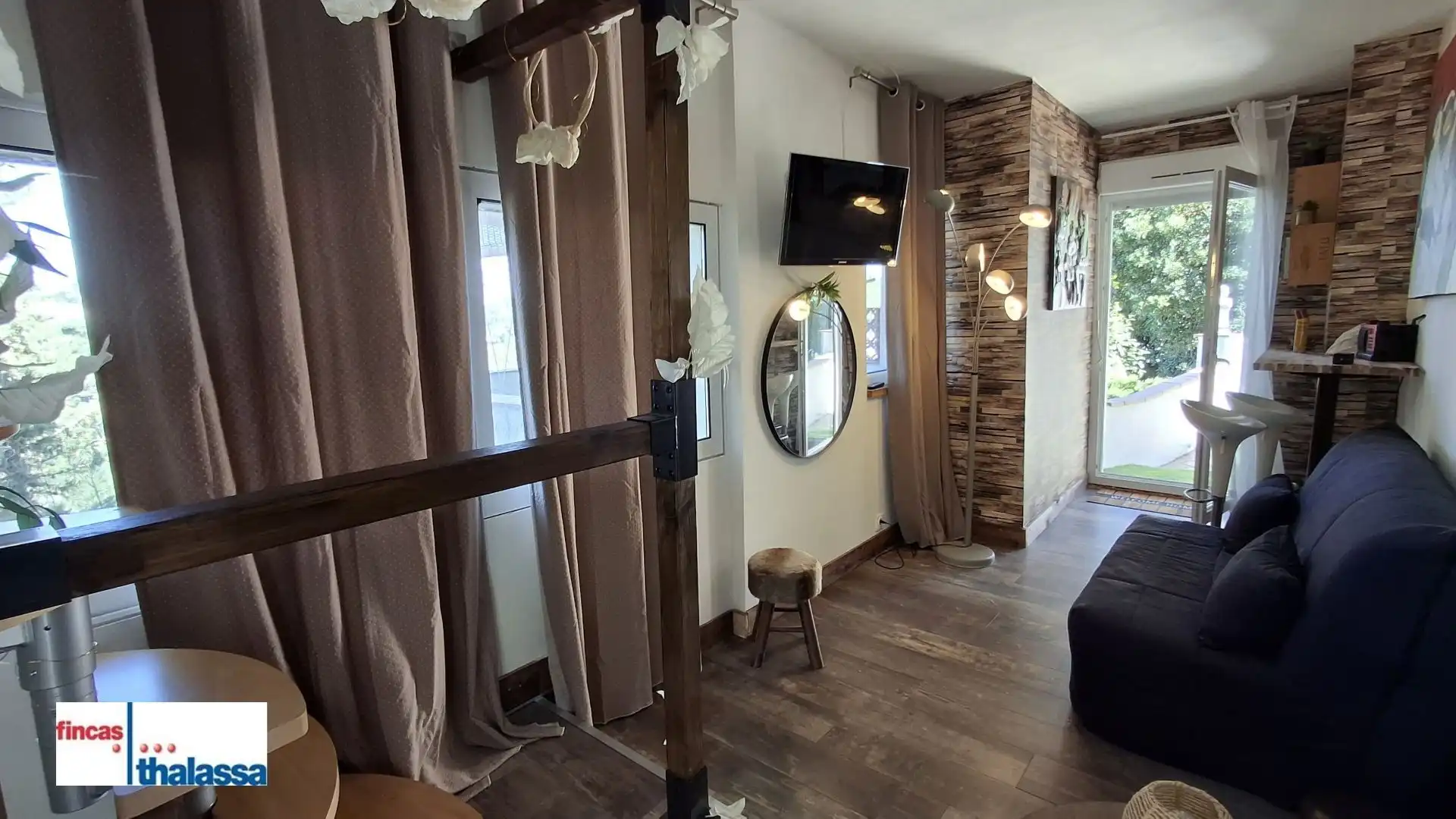 Sala d'estar de Casa o xalet en venda en Lloret de Mar amb Aire condicionat, Calefacció i Jardí privat