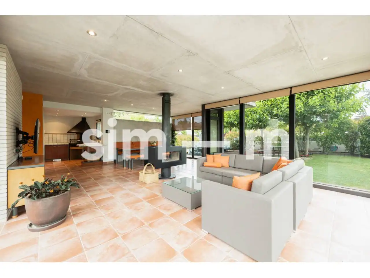 Terraza de Casa o chalet en venta en Taradell con Aire acondicionado, Calefacción y Jardín privado