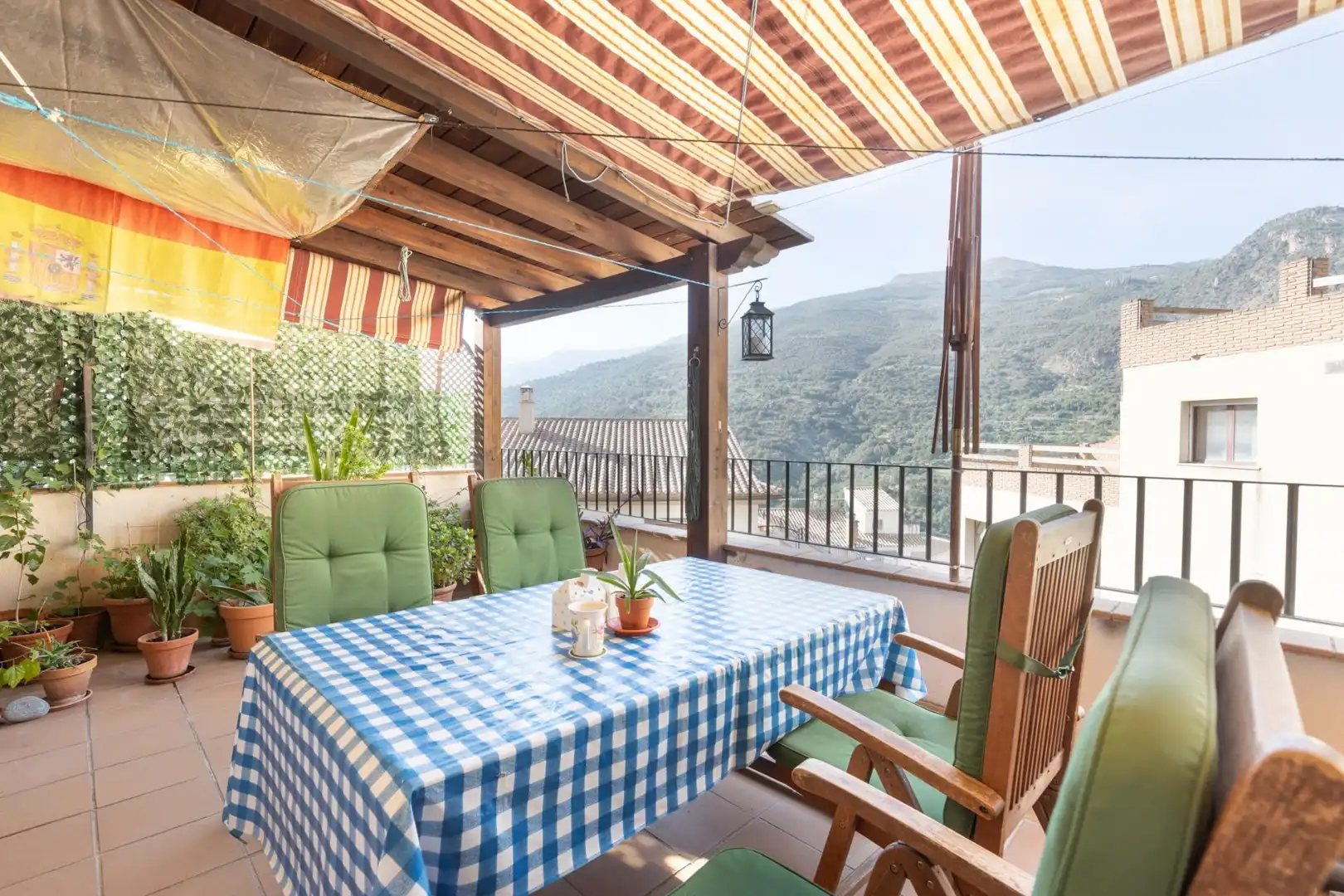 Terrace of Flat for sale in Güéjar Sierra  with Air Conditioner, Heating and Terrace