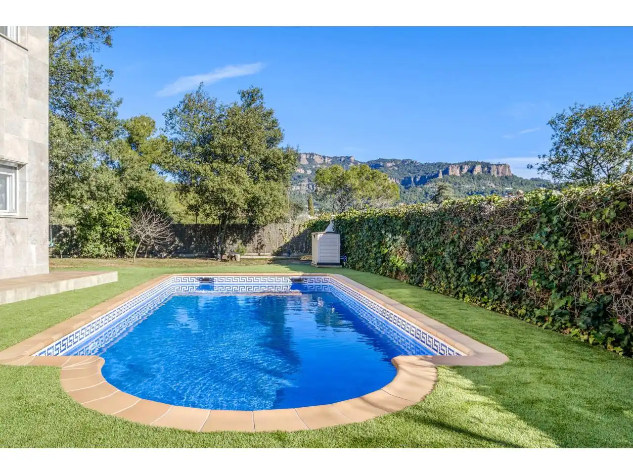 Swimming pool of Houses for sale in Matadepera  with Heating, Private garden and Terrace