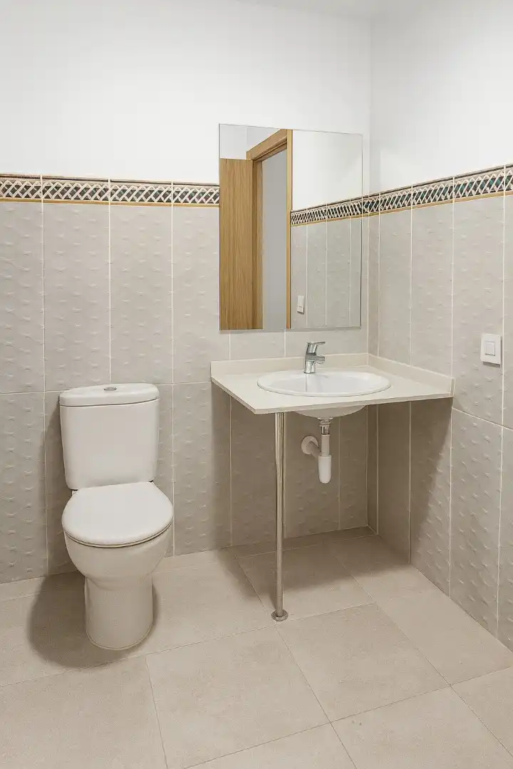 Baño de Local de alquiler en Camargo