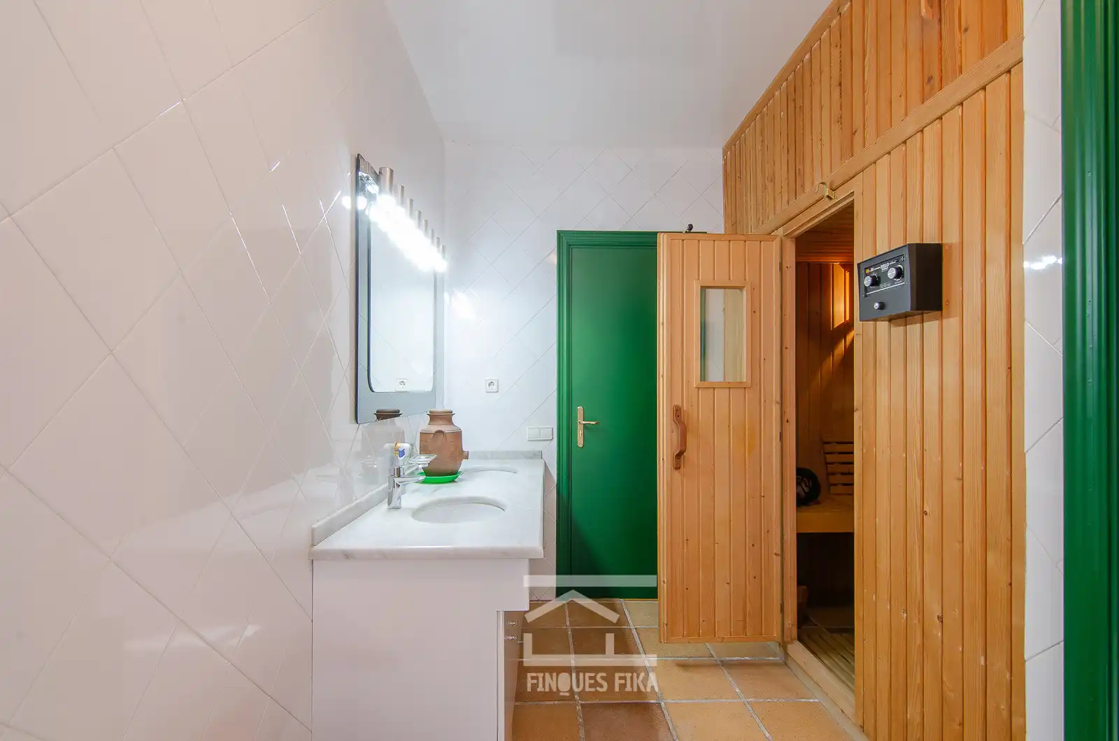 Baño de Casa o chalet de alquiler con opción a compra en Argentona con Calefacción, Jardín privado y Terraza