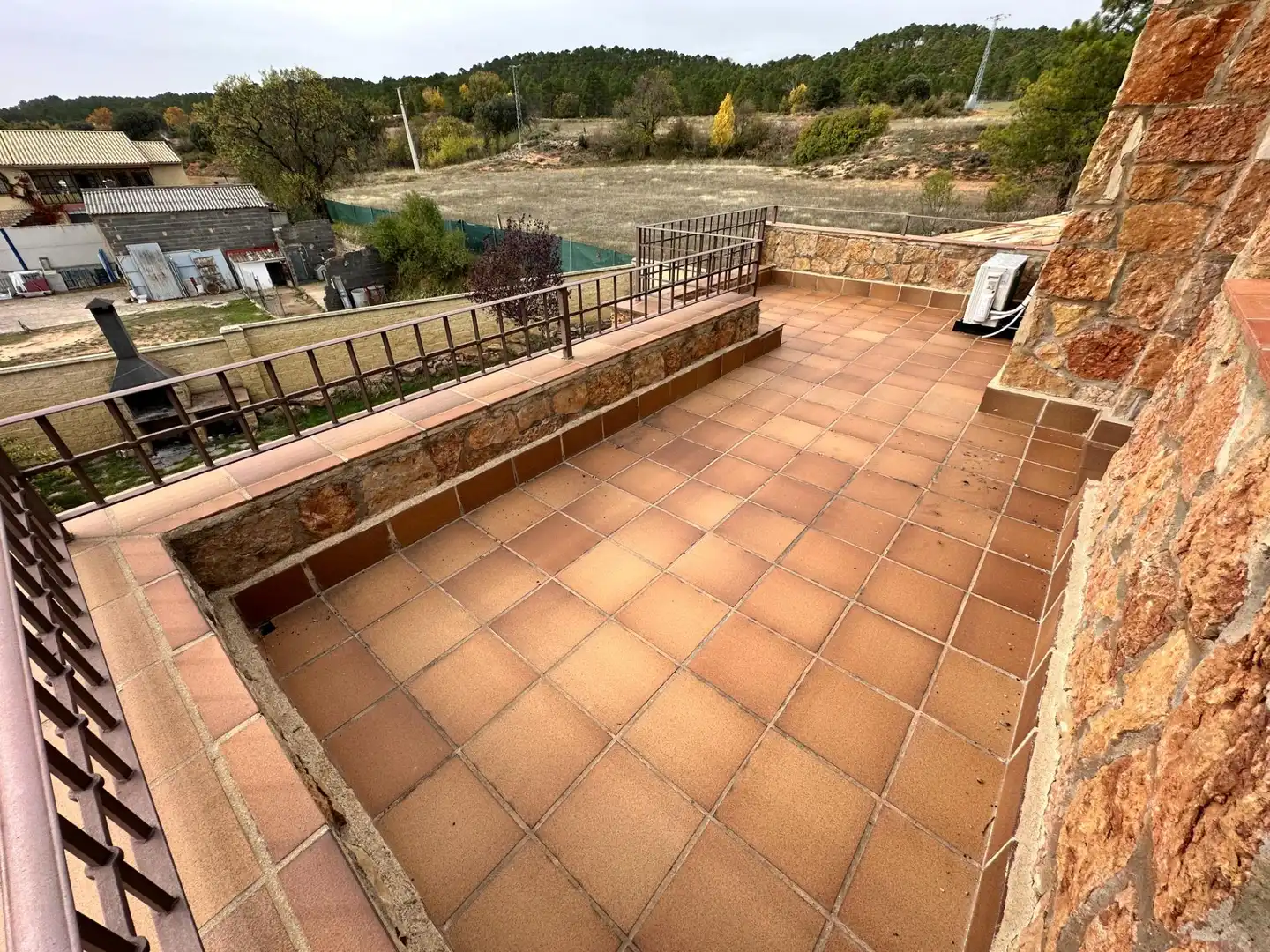 Terraza de Casa o chalet en venta en Villalba de la Sierra con Aire acondicionado, Calefacción y Terraza