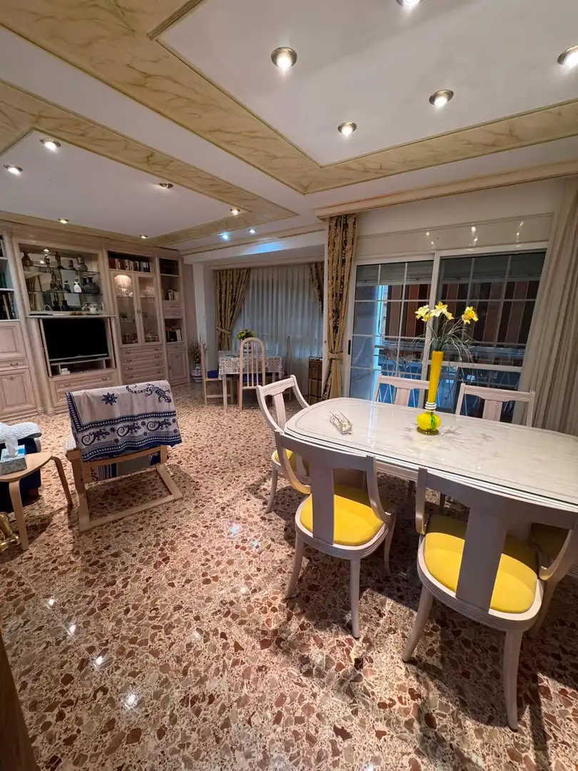 Dining room of Flat for sale in Torrent  with Air Conditioner, Terrace and Furnished