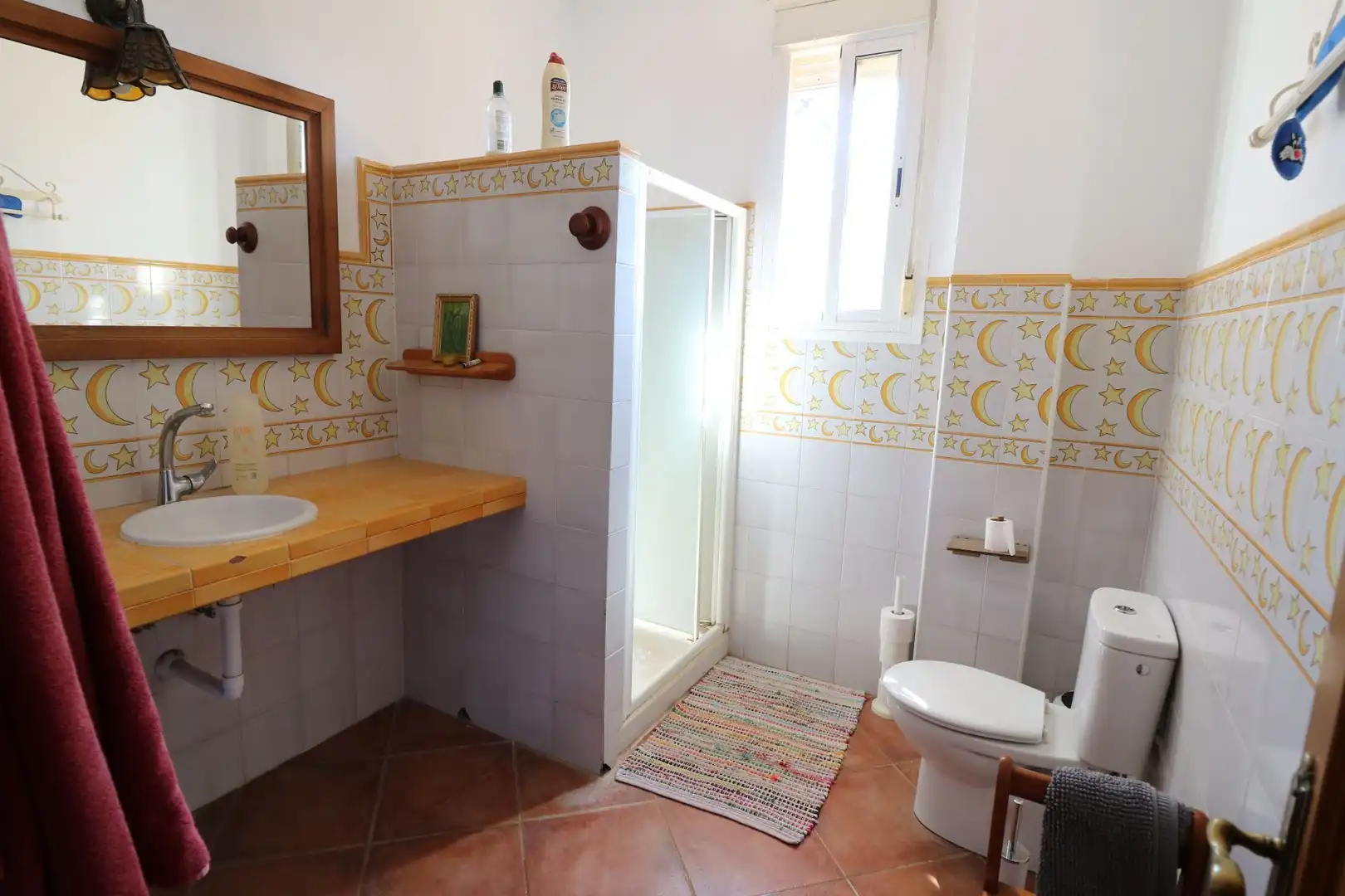Baño de Casa o chalet en venta en Dos Hermanas con Aire acondicionado, Calefacción y Jardín privado