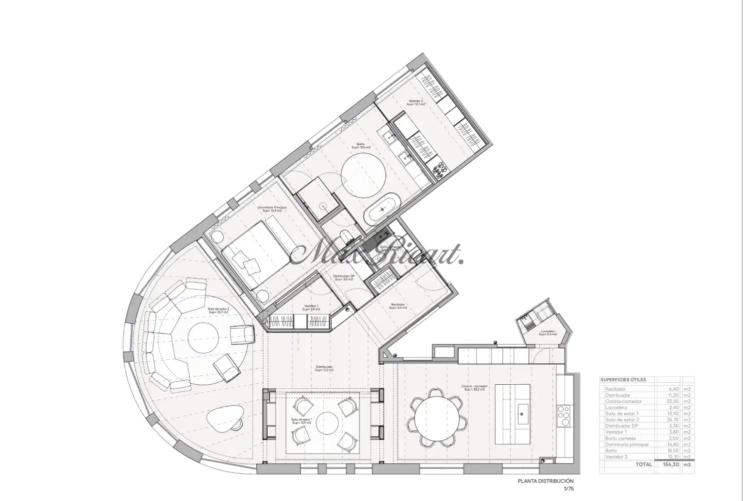 Piso con ascensor en venta en Sarrià - Sant Gervasi, imagen 34