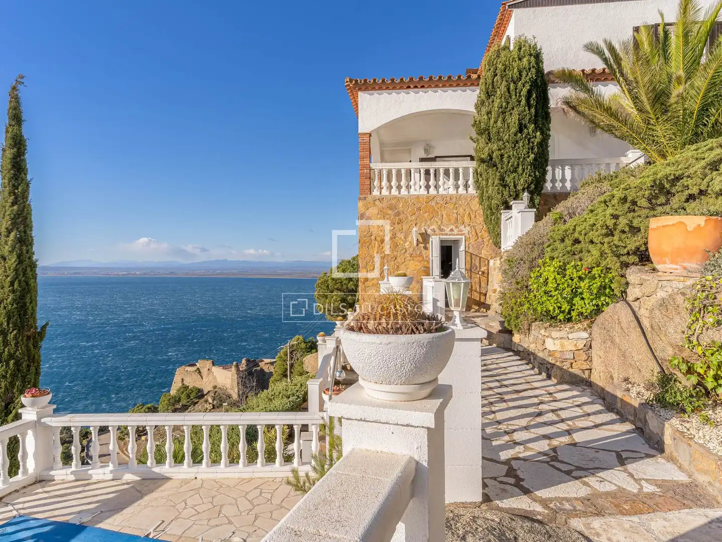 Vista exterior de Casa o chalet en venta en Roses con Calefacción, Jardín privado y Terraza