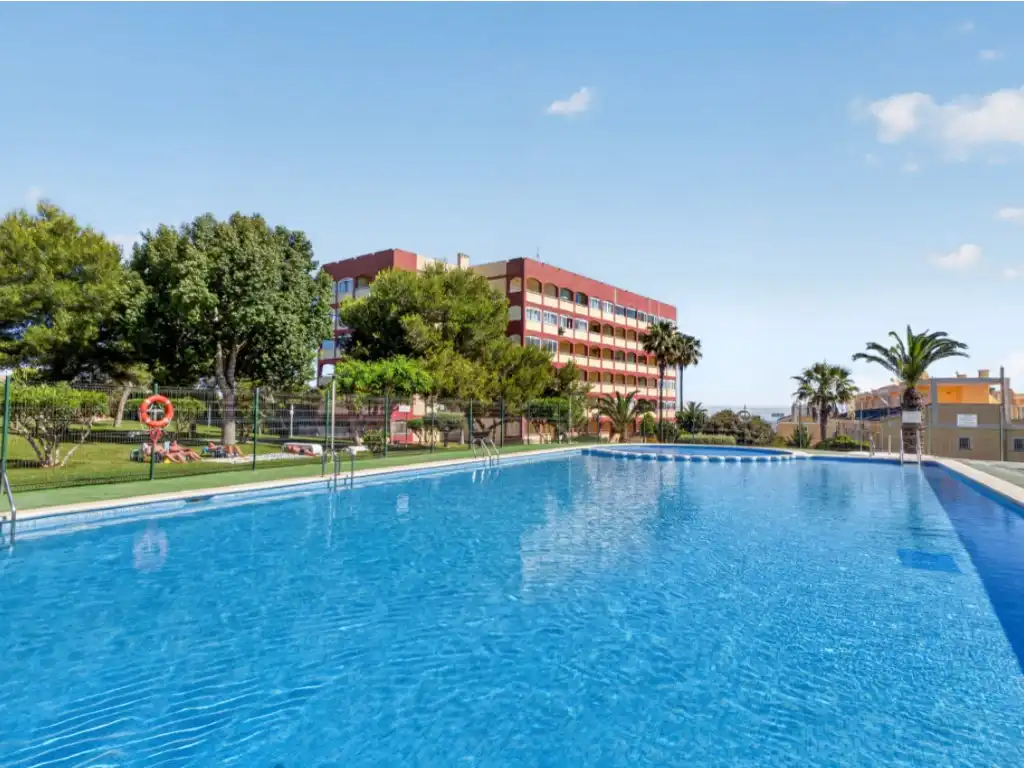 Swimming pool of Attic for sale in Torrevieja  with Air Conditioner, Washing machine and Community pool