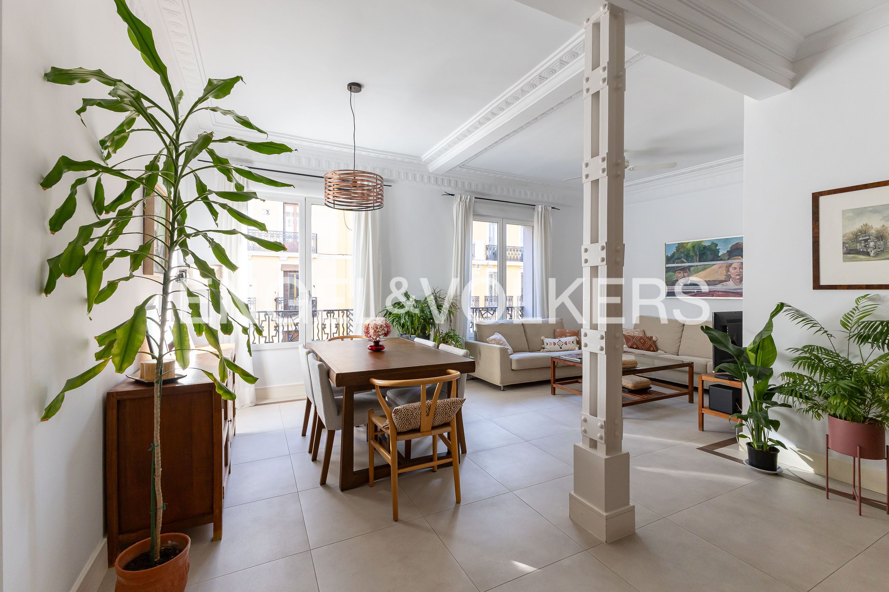 Exterior view of Flat for sale in  Madrid Capital  with Air Conditioner and Heating