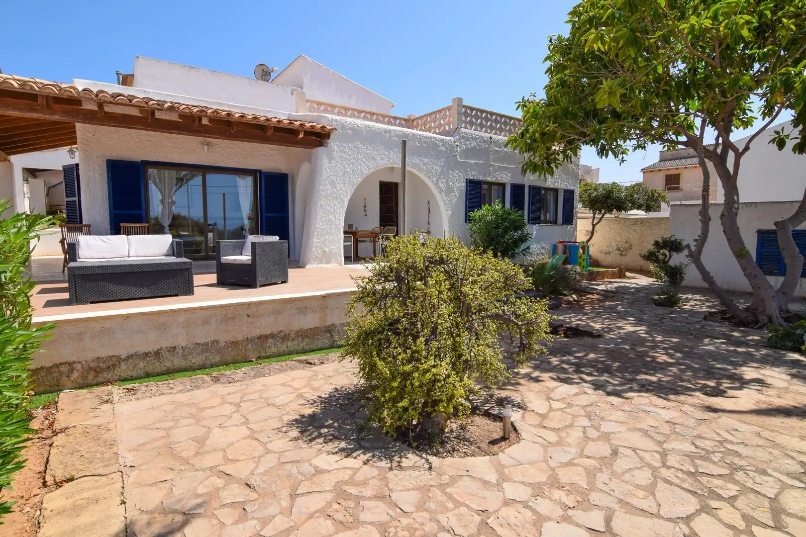 Jardí de Casa o xalet de lloguer en Artà amb Aire condicionat, Calefacció i Jardí privat