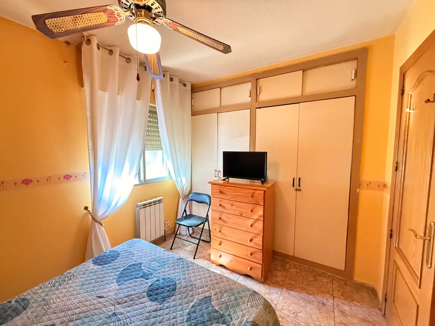 Schlafzimmer von Wohnung zum Verkauf in Madrid mit Heizung, Terrasse und Abstellraum