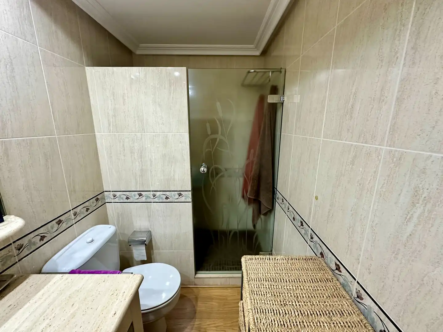Bathroom of Flat for sale in Girona  with Heating, Furnished and Balcony