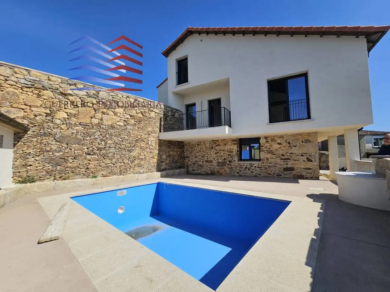 Piscina de Casa o chalet en venta en A Merca   con Calefacción, Terraza y Piscina