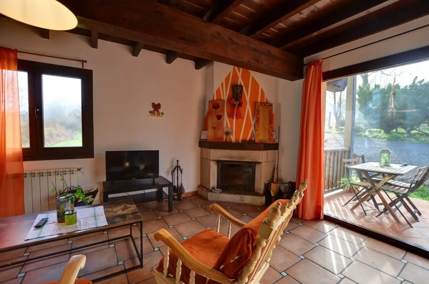Living room of Houses for sale in Cangas de Onís  with Heating, Terrace and Swimming Pool