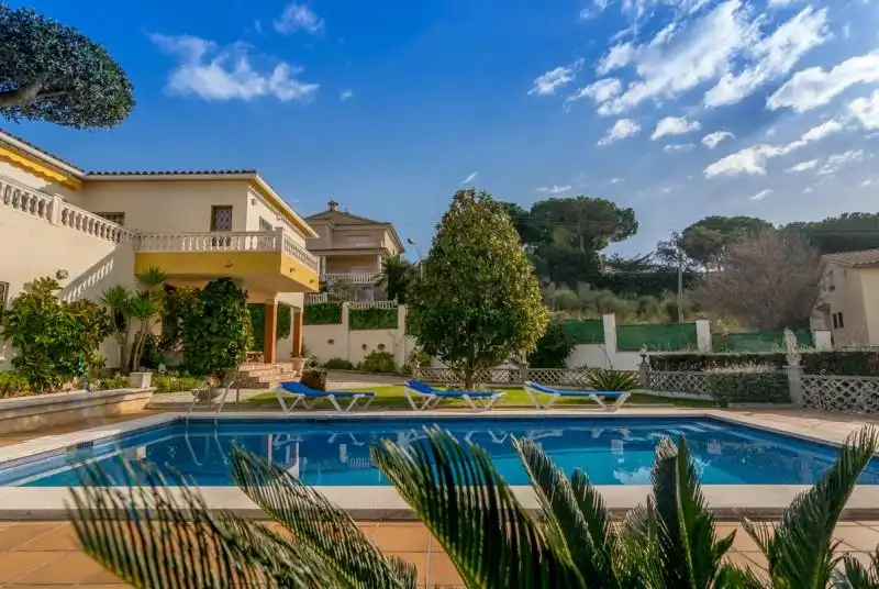 Jardín de Casa o chalet en venta en Lloret de Mar con Calefacción, Jardín privado y Piscina