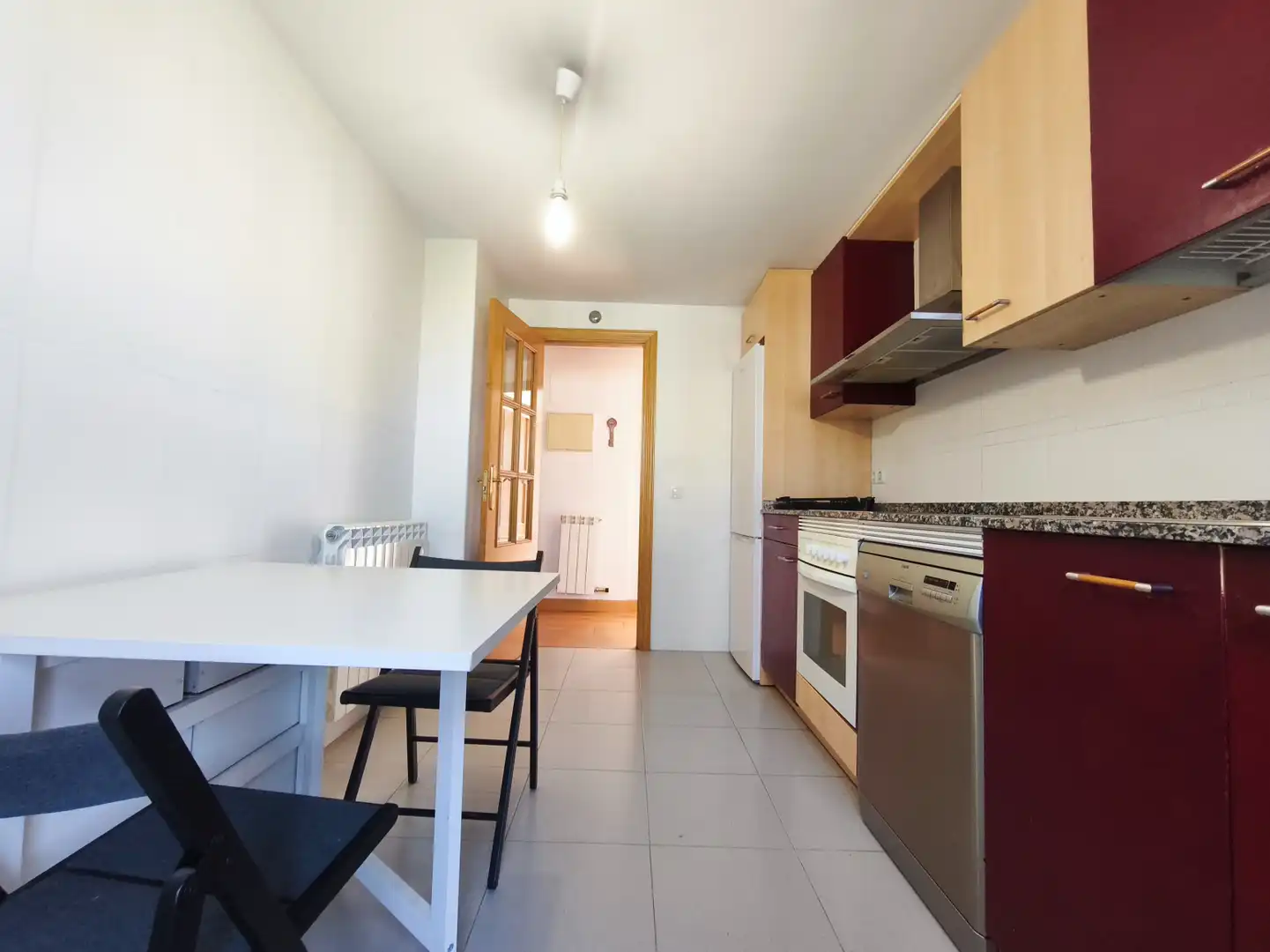 Cocina de Piso en venta en  Logroño con Aire acondicionado, Jardín privado y Parquet