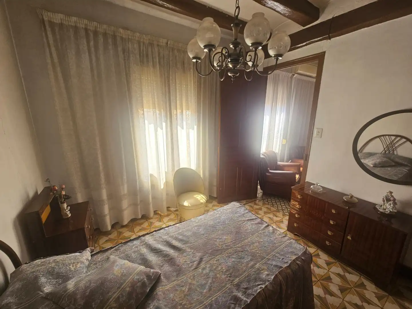 Habitación de Finca rústica en venta en Rosselló con Aire acondicionado, Calefacción y Trastero
